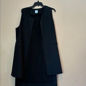 CAbi Charcoal Sleeveless Vest